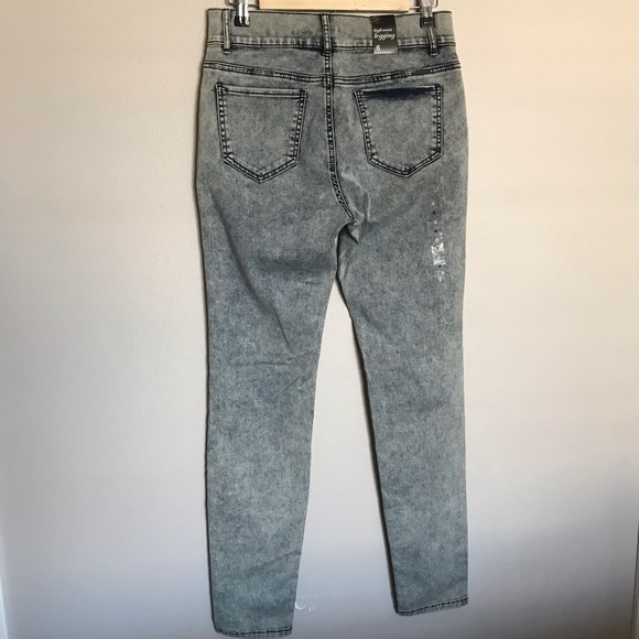 New York & Co Acid Wash High Waisted Jegging NWOT - Picture 5 of 6